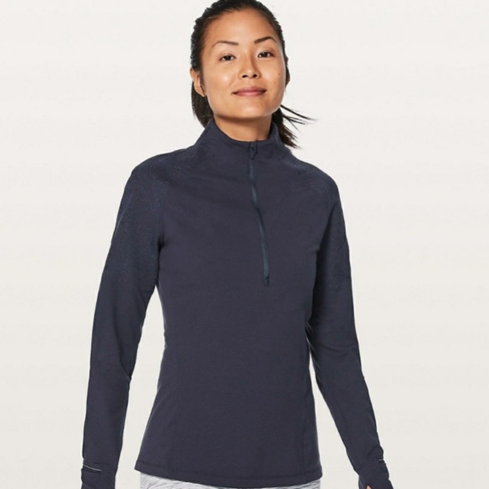 LULULEMON Toasty Tech 1/2 Zip Pullover Sz 4 NEW